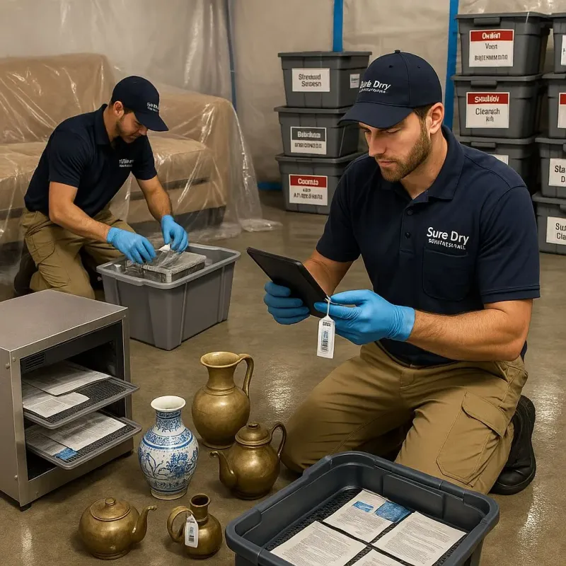 Content Protection and Restoration process in Eden Isle, LA